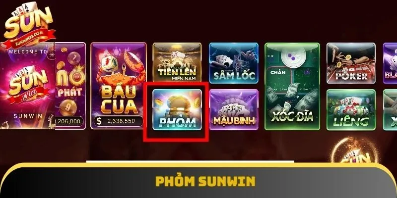 Phỏm Sunwin – Game Bài Có Tỷ Lệ Thắng Cược Cực Kỳ Cao